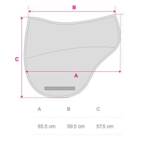 Satteldecke Lami-Cell New Endurance Blau