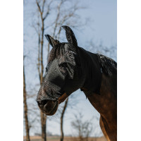 Fliegenmaske UV-Schutz Equithème Hood Schwarz