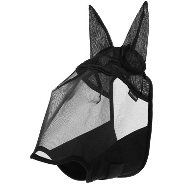 Fliegenmaske UV-Schutz Equithème Anatomic Schwarz Fliegenmaske UV-Schutz Equithème Anatomic Schwarz