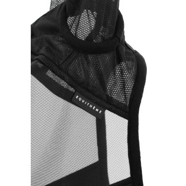 Fliegenmaske UV-Schutz Equithème Anatomic Schwarz Fliegenmaske UV-Schutz Equithème Anatomic Schwarz