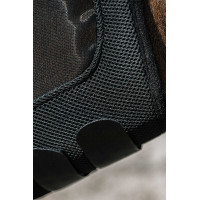 Fliegenschutzmaske Anti-UV Equithème Mesh Schwarz