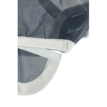 Fliegenmaske UV-Schutz Equithème Cerceau Marine Marineblau