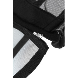 Máscara anti-moscas anti-UV Equithème 2 en 1 Schwarz