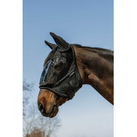 Fliegenmaske/ UV-Schutz Equithème Doux Schwarz