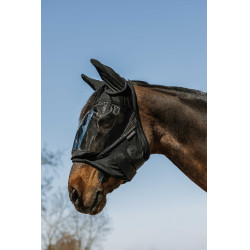 Fliegenmaske/ UV-Schutz Equithème Doux Schwarz Fliegenmaske/ UV-Schutz Equithème Doux Schwarz