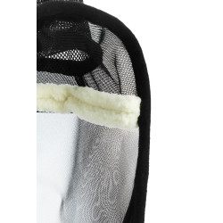 Fliegenschutzmaske/UV-Schutz Equithème Supercut Schwarz