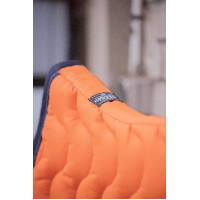 Wavy Satteldecke Paddock Sports Orange / Marineblau