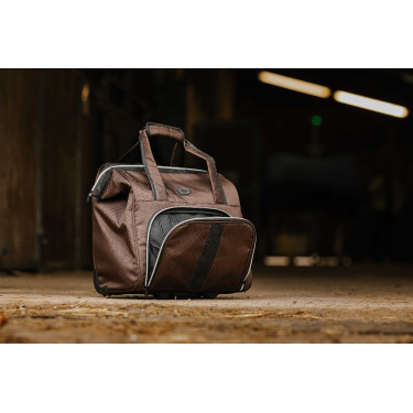 Putzzeug-Trolley Equithème Braun