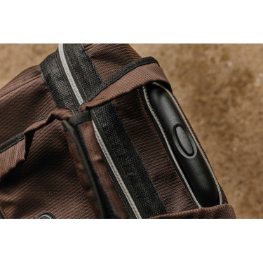 Putzzeug-Trolley Equithème Braun