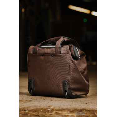 Putzzeug-Trolley Equithème Braun