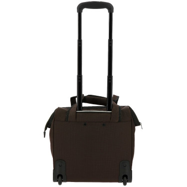 Putzzeug-Trolley Equithème Braun