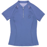 Polo Ich liebe dich Equithème Alice Violett Lila