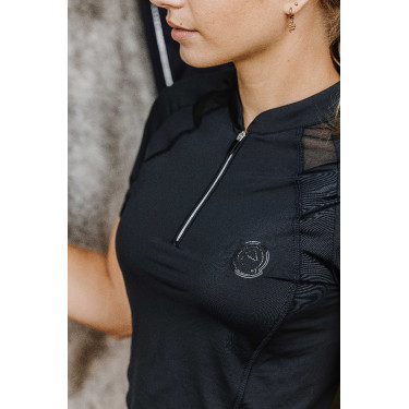 Polo Ich liebe dich Equithème Alice Schwarz