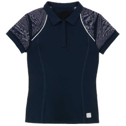 Polo Equithème Originals Agathe Marine Marineblau