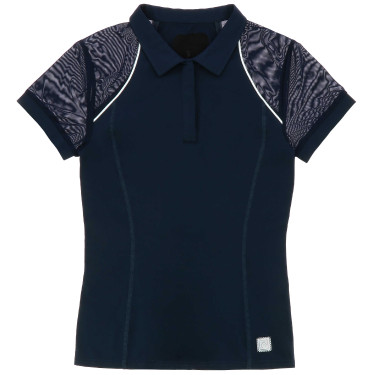 Polo Equithème Originals Agathe Marine Marineblau