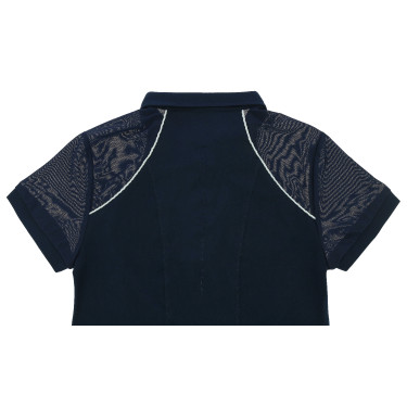 Polo Equithème Originals Agathe Marine Marineblau
