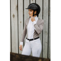 Hemd Equithème Julie Maulwurf Braun