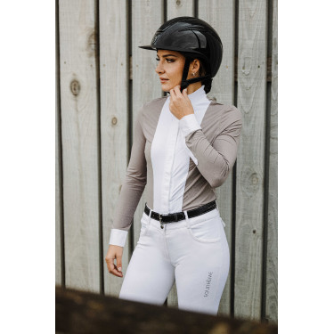 Hemd Equithème Julie Maulwurf Braun