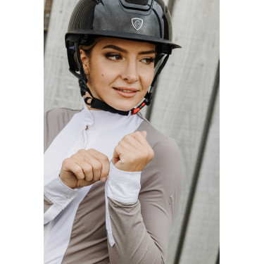 Hemd Equithème Julie Maulwurf Braun