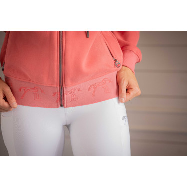 Sweatshirt Pénélope Meiwenty Pfirsich Rosa