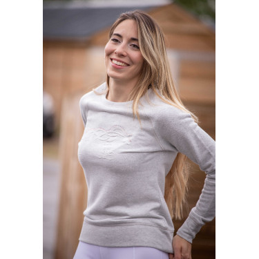 Sweatshirt Pénélope Ully Grau
