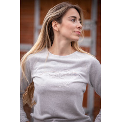 Sweatshirt Pénélope Ully Grau