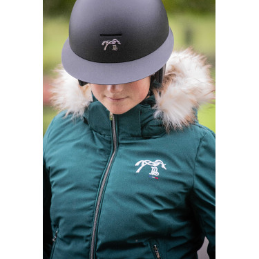 Helm Pénélope langer Visier Matt Schwarz