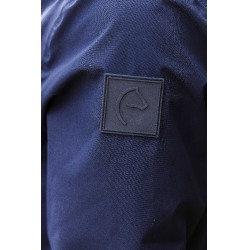 Wasserdichte Jacke Equithème Aaron Marine Marineblau