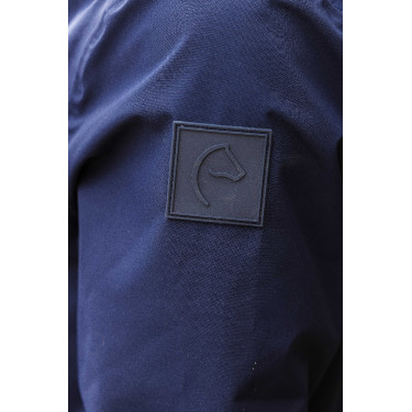 Wasserdichte Jacke Equithème Aaron Marine Marineblau