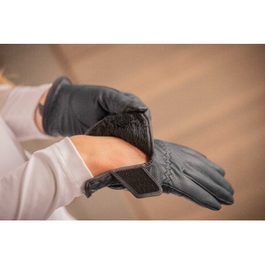 Handschuhe Eden by Pénélope Lyoni Schwarz Handschuhe Eden by Pénélope Lyoni Schwarz