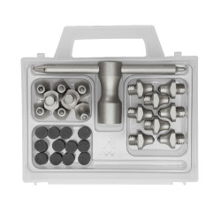 Kiste mit M10-Stollen Fastuds® Michel Vaillant Solo hart