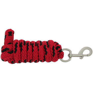 Longierleine Equithème Jacquard Rot