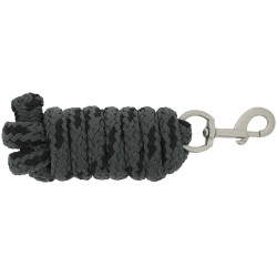 Longierleine Equithème Jacquard Grau