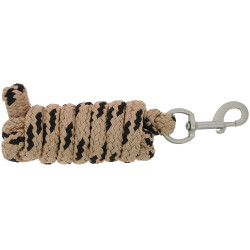 Longierleine Equithème Jacquard Maulwurf Braun