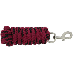 Longierleine Equithème Jacquard Bordeaux