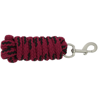 Longierleine Equithème Jacquard Bordeaux