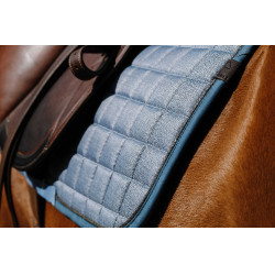 Satteldecke Equithème Chic Blau