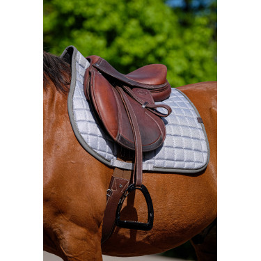 Satteldecke Equithème Chic Grau Satteldecke Equithème Chic Grau