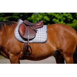 Satteldecke Equithème Chic Grau Satteldecke Equithème Chic Grau