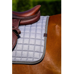 Satteldecke Equithème Chic Grau Satteldecke Equithème Chic Grau