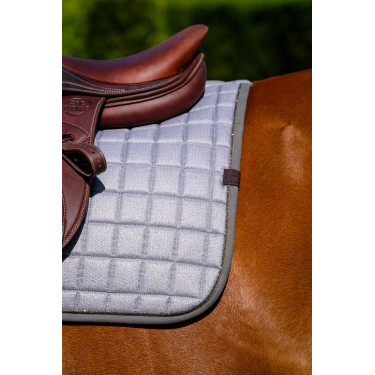 Satteldecke Equithème Chic Grau Satteldecke Equithème Chic Grau