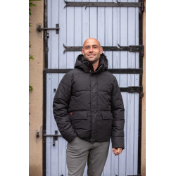 Daunenjacke Auteuil Paddock Sports Schwarz