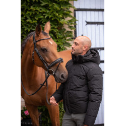 Daunenjacke Auteuil Paddock Sports Schwarz