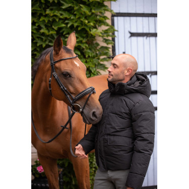 Daunenjacke Auteuil Paddock Sports Schwarz