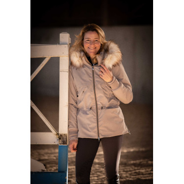 Parka Pénélope Steppy Maulwurf Braun