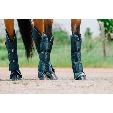 Transportgamaschen Equithème Tyrex 600D Grün Grün Transportgamaschen Equithème Tyrex 600D Grün Grün