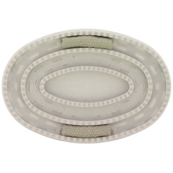 Kardätsche Ich liebe dich Equithème Strass Beige Kardätsche Ich liebe dich Equithème Strass Beige