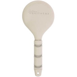 Kardätsche Ich liebe dich Equithème Strass Beige