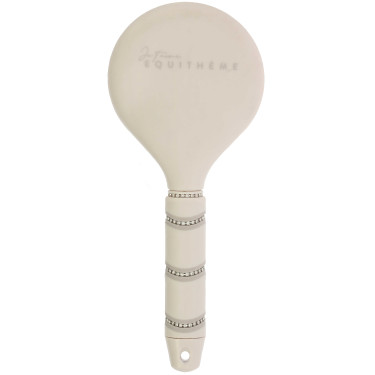 Kardätsche Ich liebe dich Equithème Strass Beige