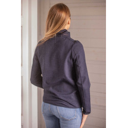 Pénélope Tweeny Strass Jacke Marine Marineblau